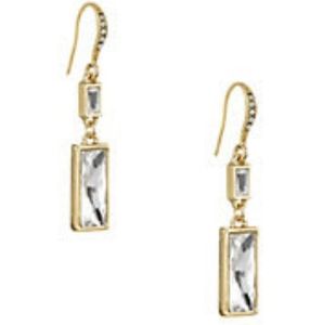 NWT Gem Dangle Drop Earrings